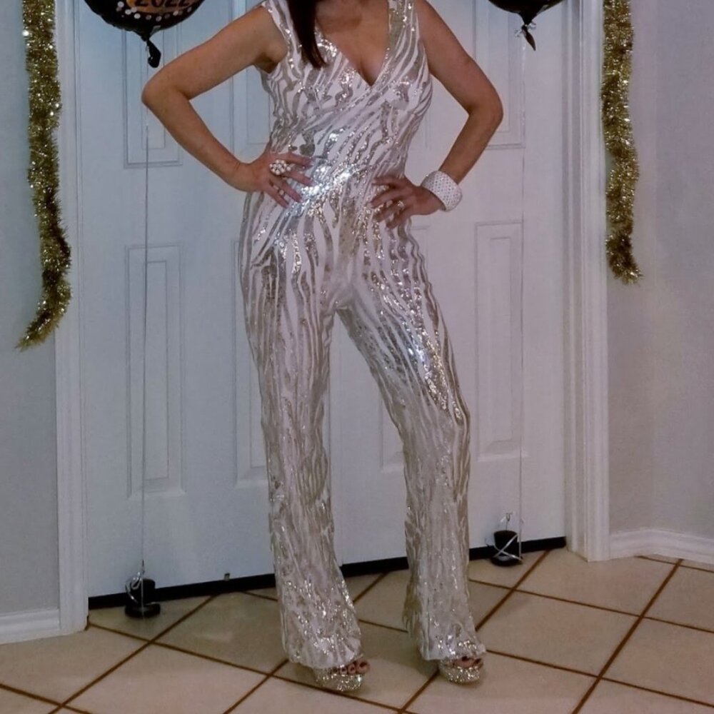 Sequin Jumpsuit